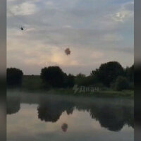Russian alligator obliterates Ukrainian drone 