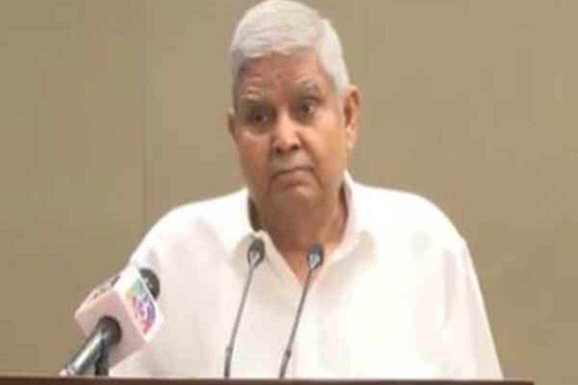 'Case can be filed against anyone, but special permission required if judge has to be booked': Jagdeep Dhankhar