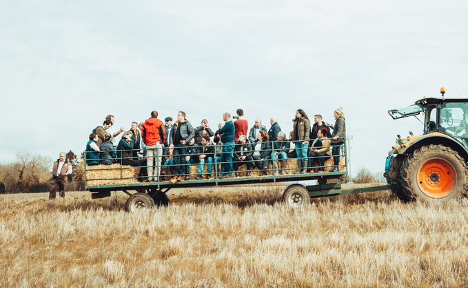 Love British Food brought NHS professionals and public sector figures together on-farm