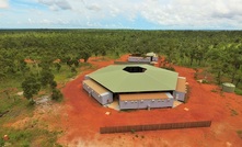 Aerial view of the Gulkula regional training centre accommodation facility