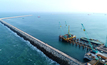  Kattupalli Port, near the city of Chennai, India is being transformed into one of the largest cargo ports in southern Asia