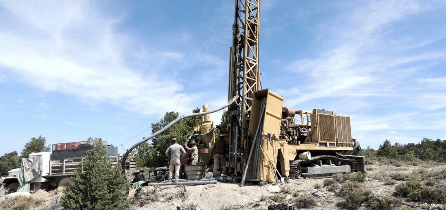 Drilling at Bullfrog in Nevada, USA