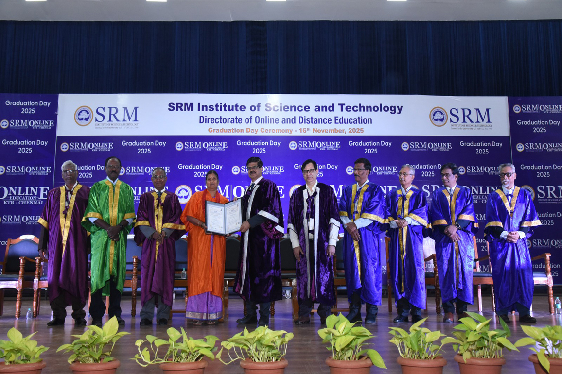 4000 students graduate from SRMIST's Online & Distance Education course 2025