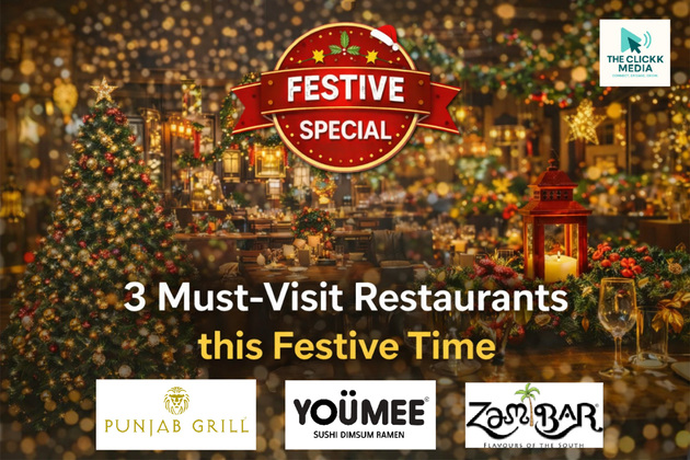 3 Must-Visit Restaurants this Festive Time