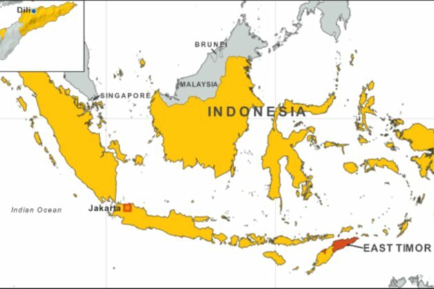 6.1 Magnitude Quake Strikes Off East Timor