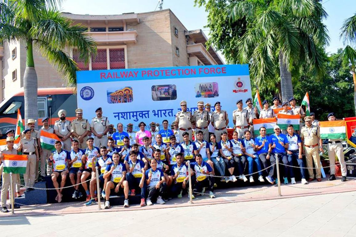 Railway Protection Force participates in Vedanta Half Marathon 2025 in New Delhi