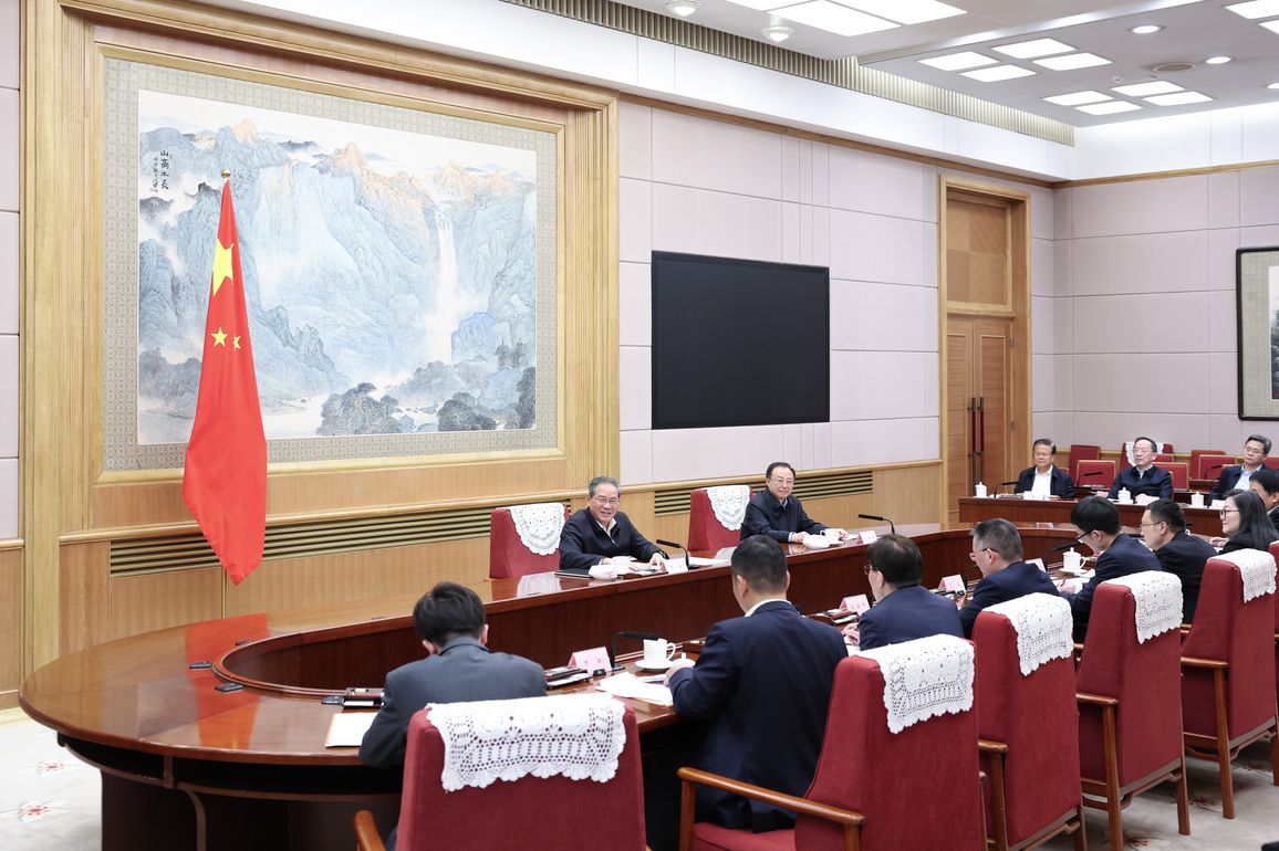 CHINA-BEIJING-LI QIANG-ECONOMIC SITUATION-MEETING (CN)