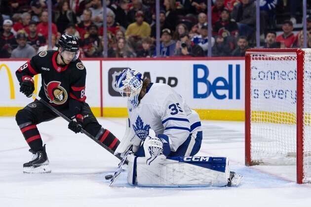 Power-play success propels playoff-bound Senators past Maple Leafs