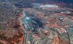 An aerial view of what's up for grabs - Kalgoorlie's iconic Super Pit