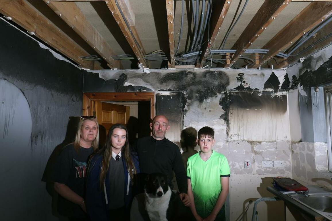 Girl saved from from house fire in Fermanagh by neighbour