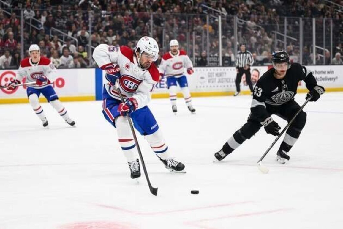 Canadiens rally past slumping Kings on pair of late goals