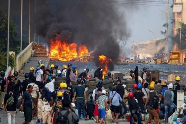 8 killed as Myanmar security forces open fire