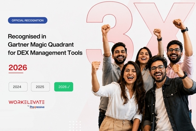 Progressive Techserve (Workelevate) Recognized in the 2026 Gartner Magic Quadrant for DEX