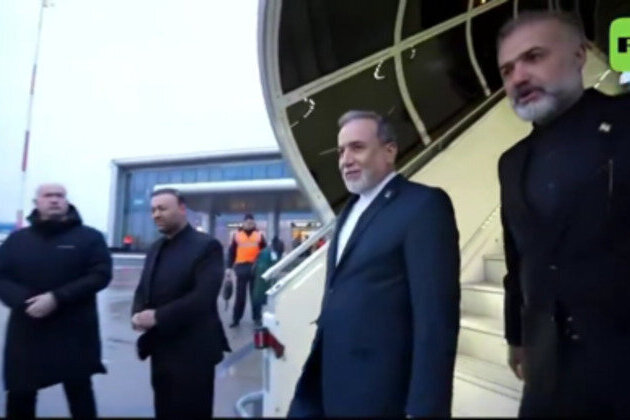 Top Iranian diplomat arrives in Russia (VIDEO)