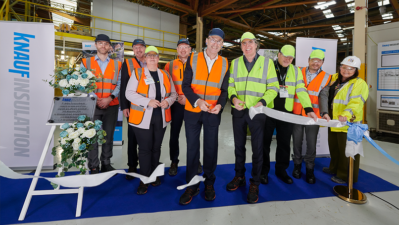 Knauf Insulation completes £40 million upgrade at St Helens facility