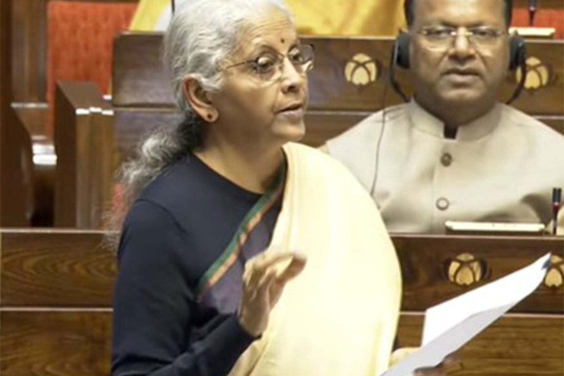 FM Sitharaman mocks Congress for "shedding crocodile tears" over rising debt amid borrowing demands