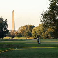 Trump administration sued for East Potomac golf course overhaul plan
