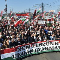 We will not be Ukrainian colony  massive rally held in Budapest 