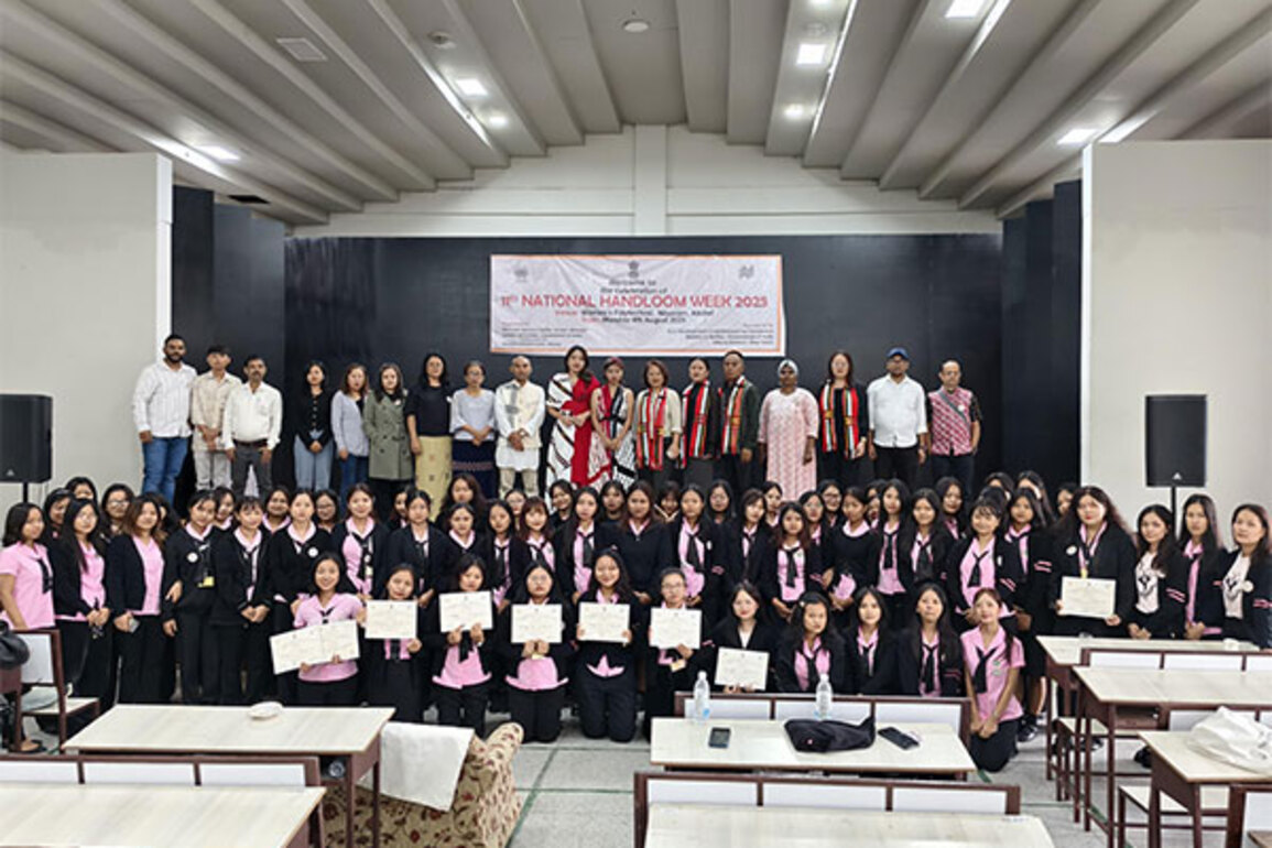 Mizo textiles shine at Aizawl's National Handloom Day celebrations