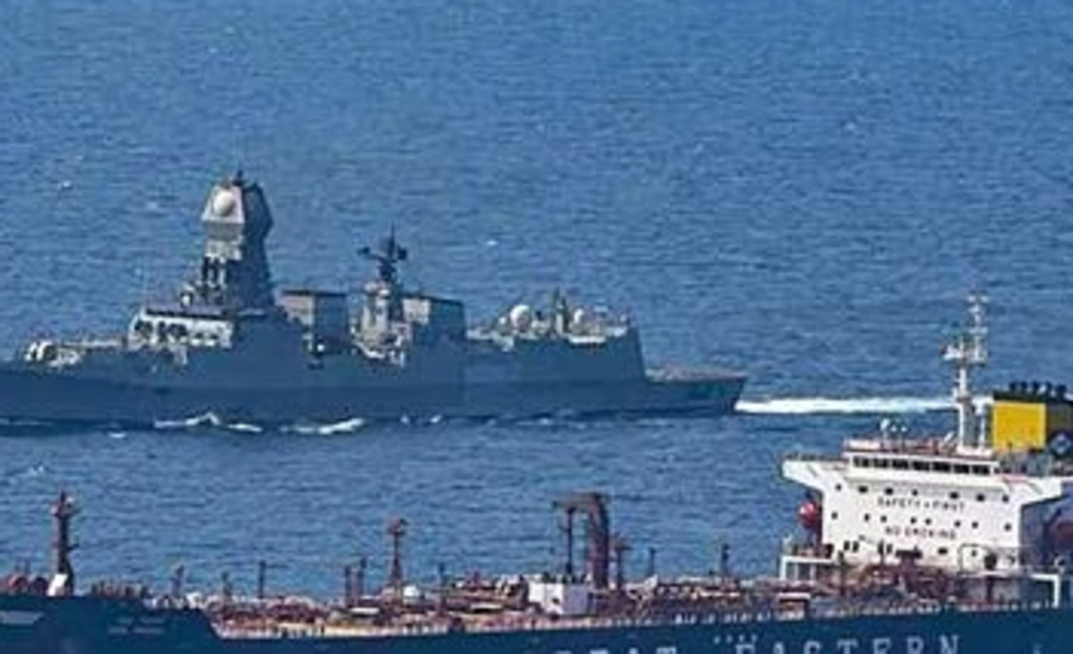  Navio de guerra da Índia monitora graneleiro Lila Norfolk após tentativa de sequestro/Rreprodução