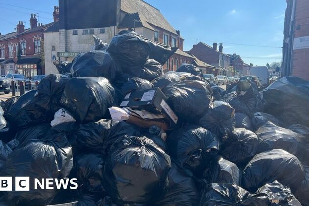 &#39;Birmingham bin strike has left us with 7ft-high dumping ground&#39;