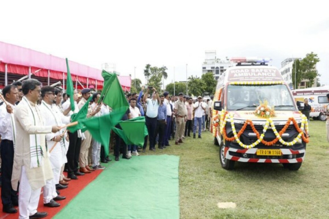 Tripura launches major road safety initiative with introduction o