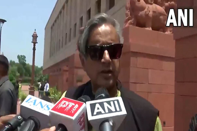 "Why should we stop at 17%? We should also raise it to 50%" says Shashi Tharoor on US tariffs