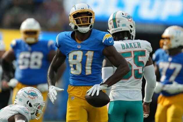 Report: Chargers fear season over for WR Mike Williams