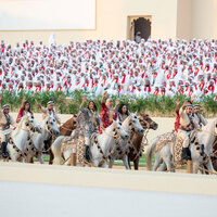 UAE President, Sheikhs attend March of Union to mark 54th Eid Al Etihad