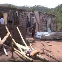 J-K: Heavy windstorm, hailstorm cause property damage in Rajouri's Kalakote