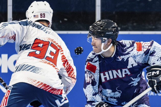 (SP)CHINA-CHENGDU-THE WORLD GAMES 2025-INLINE HOCKEY-MEN-USA VS CHN (CN)