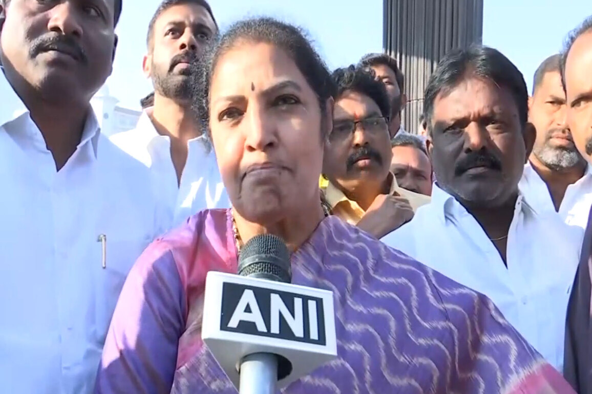 "He is definitely forever living in the hearts of the Telugu people..." BJP MP Daggubati Purandeswari on former Andhra Pradesh CM NTR's 30th death anniversary