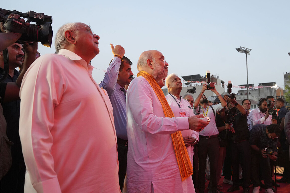 "Every Gandhinagar village to get modern facilities by 2029:" Amit Shah at launch of 84 projects in Gujarat
