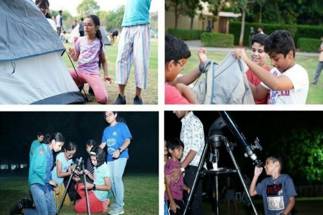 Oakridge Bachupally hosts a stargazing camp night, first time in Hyderabad