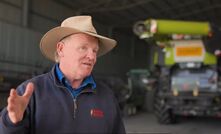 South Australian grain grower Ben Wundersitz is part of a campaign to promote harvest fire preparedness. 