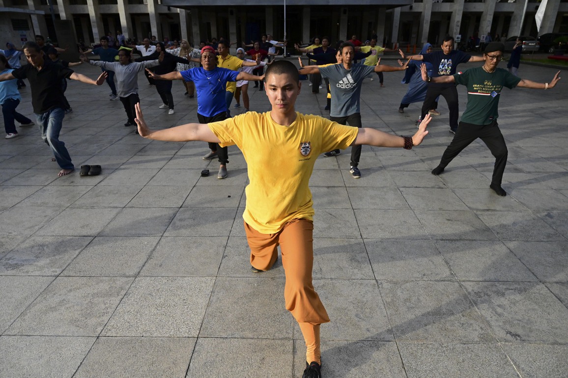 INDONESIA-JAKARTA-BADUANJIN-PRACTICE