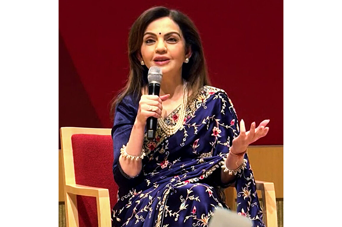 "Our girls in blue have made us proud once again": Nita Ambani hails India for winning inaugural Blind Women's T20 World Cup