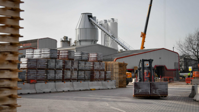 New concrete batching plant for Russell Roof Tiles