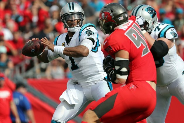 Panthers QB Newton (shoulder) limited in practice