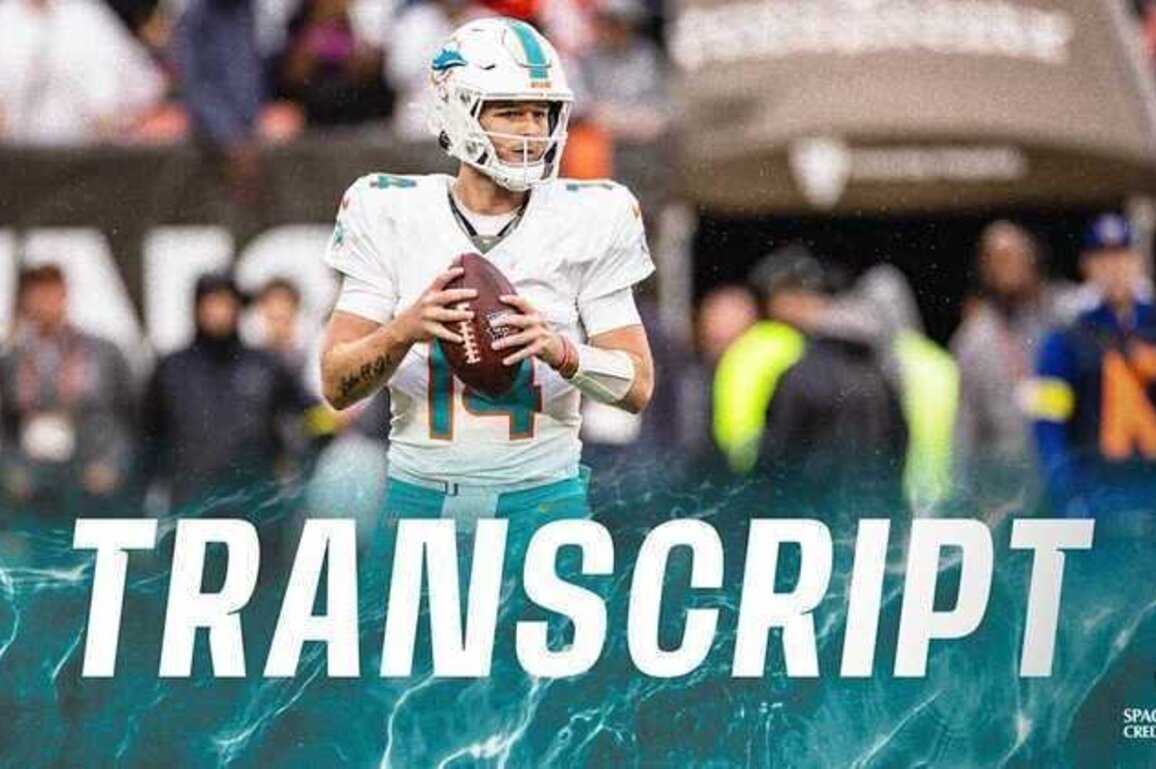 Transcript: Quinn Ewers' Media Availability - Dec 17