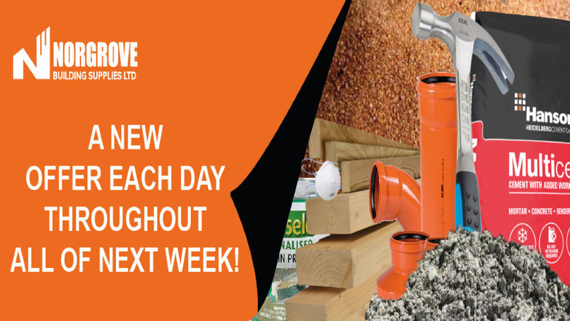 Norgrove Building Supplies launches Black Friday Week 