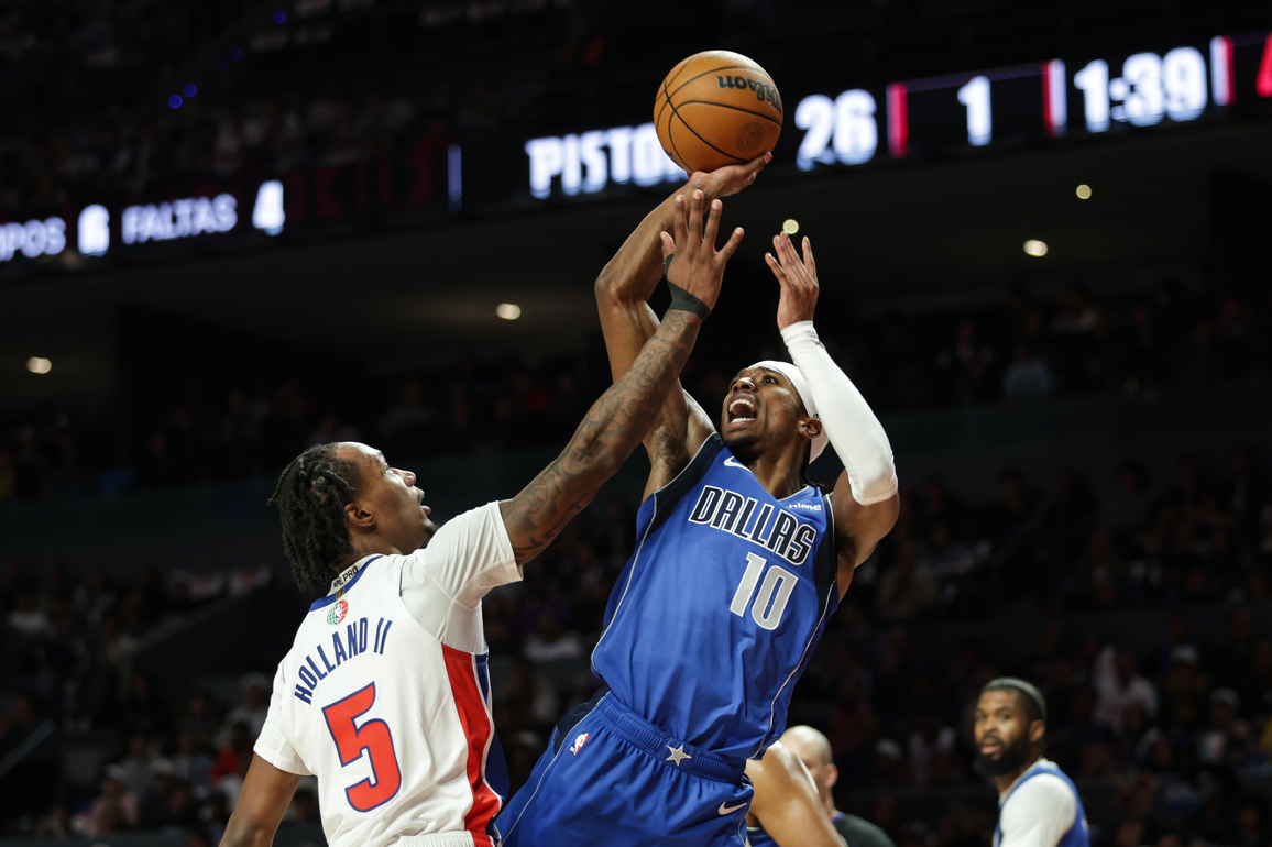 (SP)MEXICO-MEXICO CITY-BASKETBALL-NBA-PISTONS VS MAVERICKS