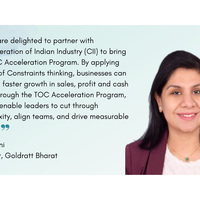 Goldratt Bharat and CII Announce Certified TOC Business Acceleration Program Starting May 20