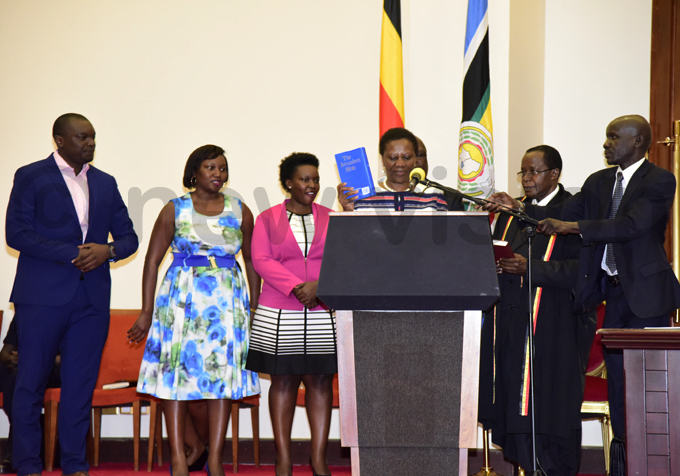 nergy minister rene uloni is sworn in