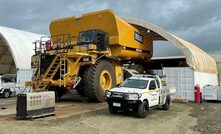 HSE Mining heavy vehicle fleet. Photo courtesy HSE