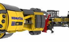  An artist's impression of Komatsu's Mining TBM.