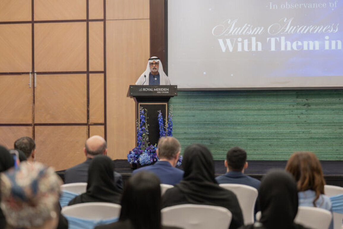 Nahyan bin Mubarak attends 'With Them in Blue' event, affirms UAE commitment to empowering People of Determination, social inclusion