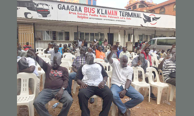 Gaaga bus holds special prayers, drivers suspended Gaaga bus holds special prayers, drivers suspended