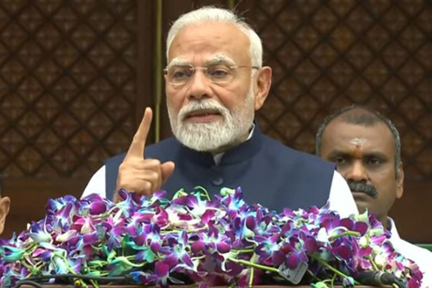 Collective efforts will strengthen India's pursuit of self-reliance in defence sector: PM Modi in parliament address
