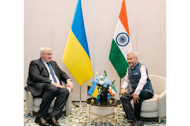 Jaishankar meets Ukrainian FM Andrii Sybiha; discusses Ukraine conflict, bilateral cooperation